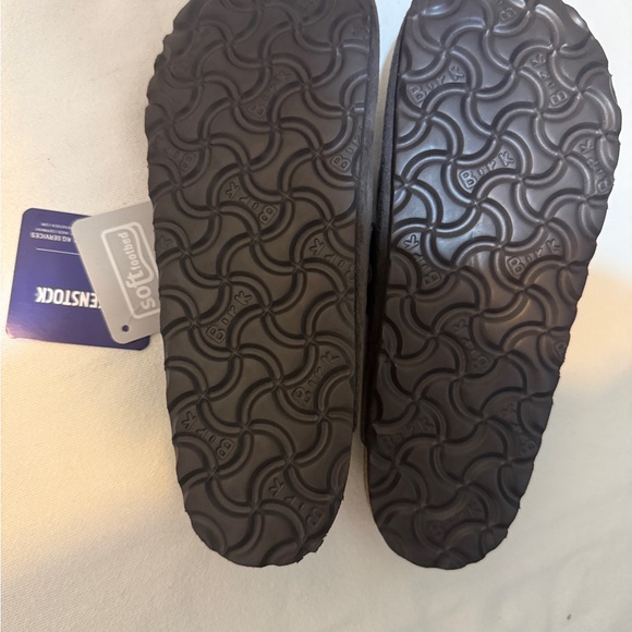 Birkenstock Dark Brown Suede Slip-Ons - Picture 3 of 3